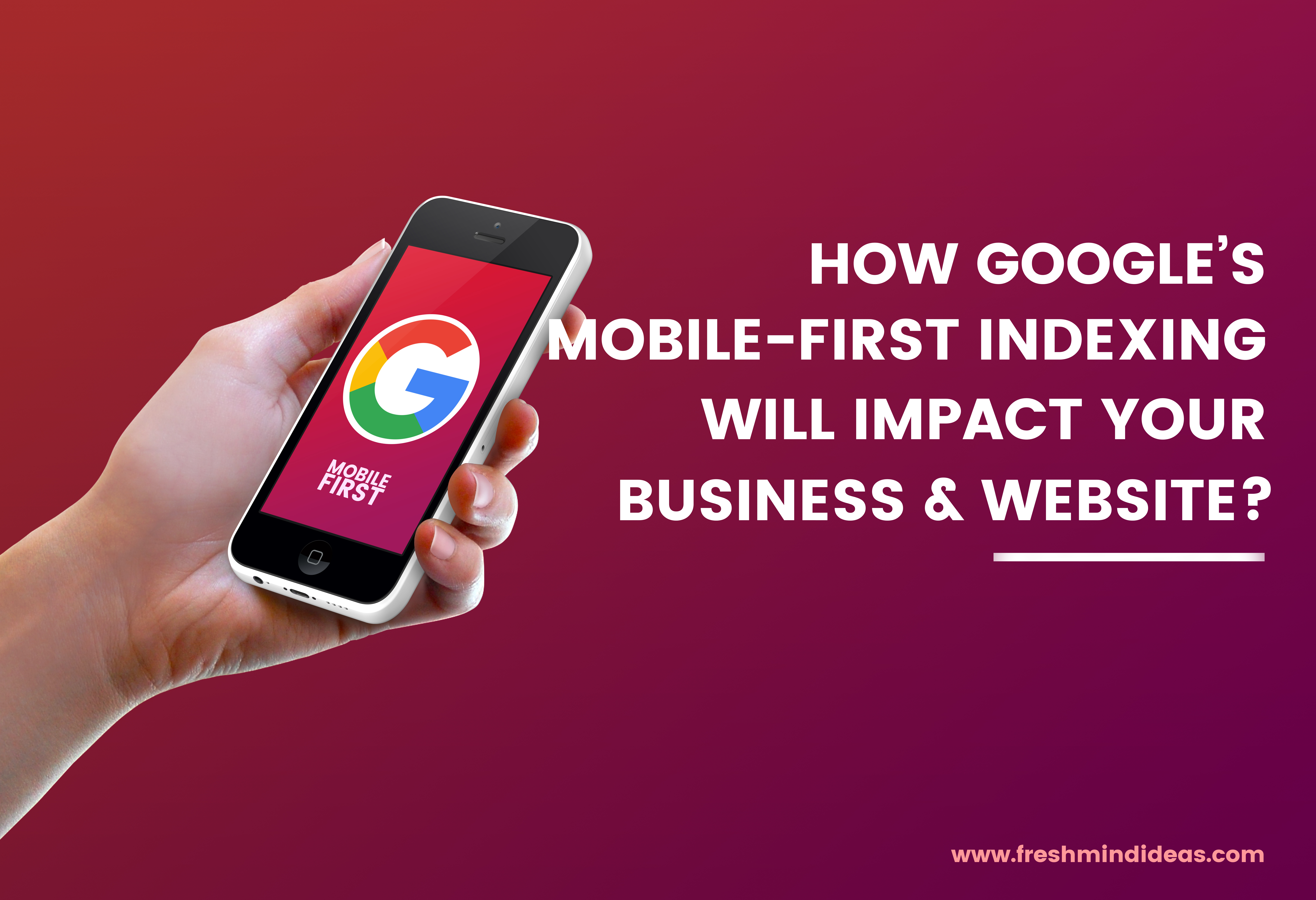 Google mobile first CEO