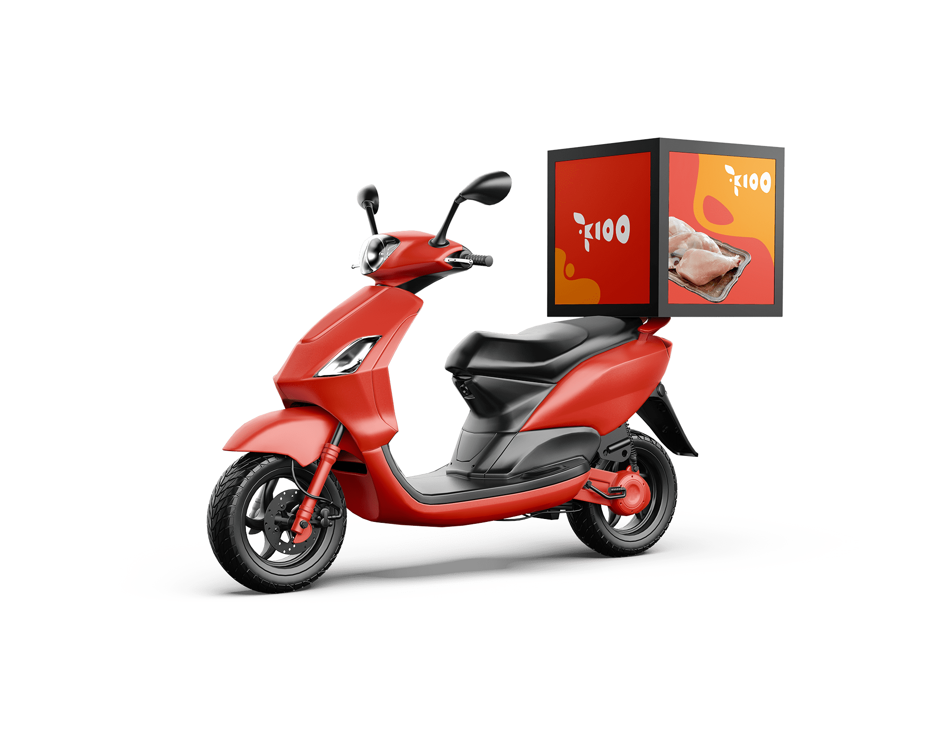 Logo Design and Branding of Kioo Chicken.