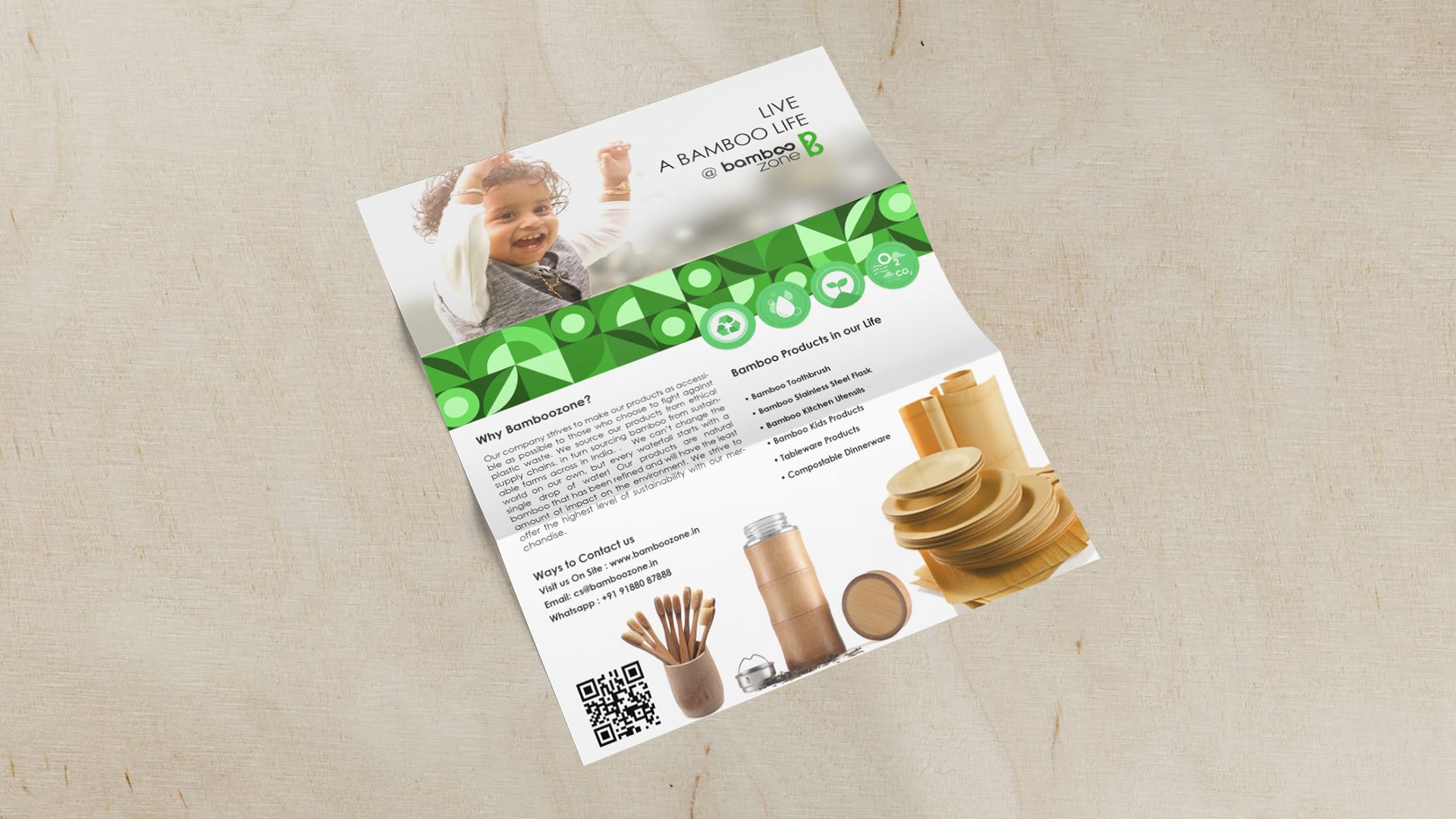 Branding, logo, and identity design of Bamboozone.