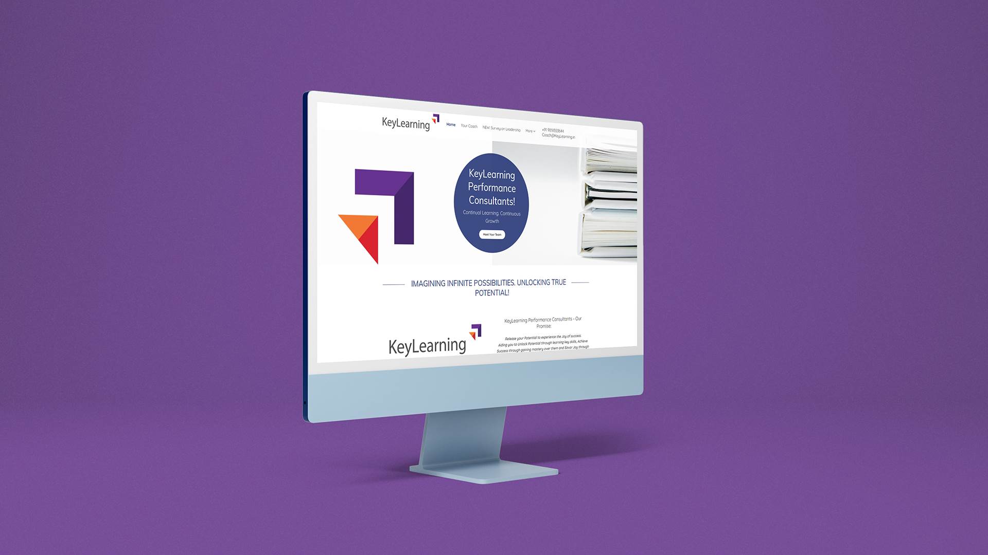 Logo Design and Branding of Key Learning.