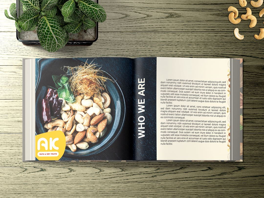 Logo Design and Branding of AK.