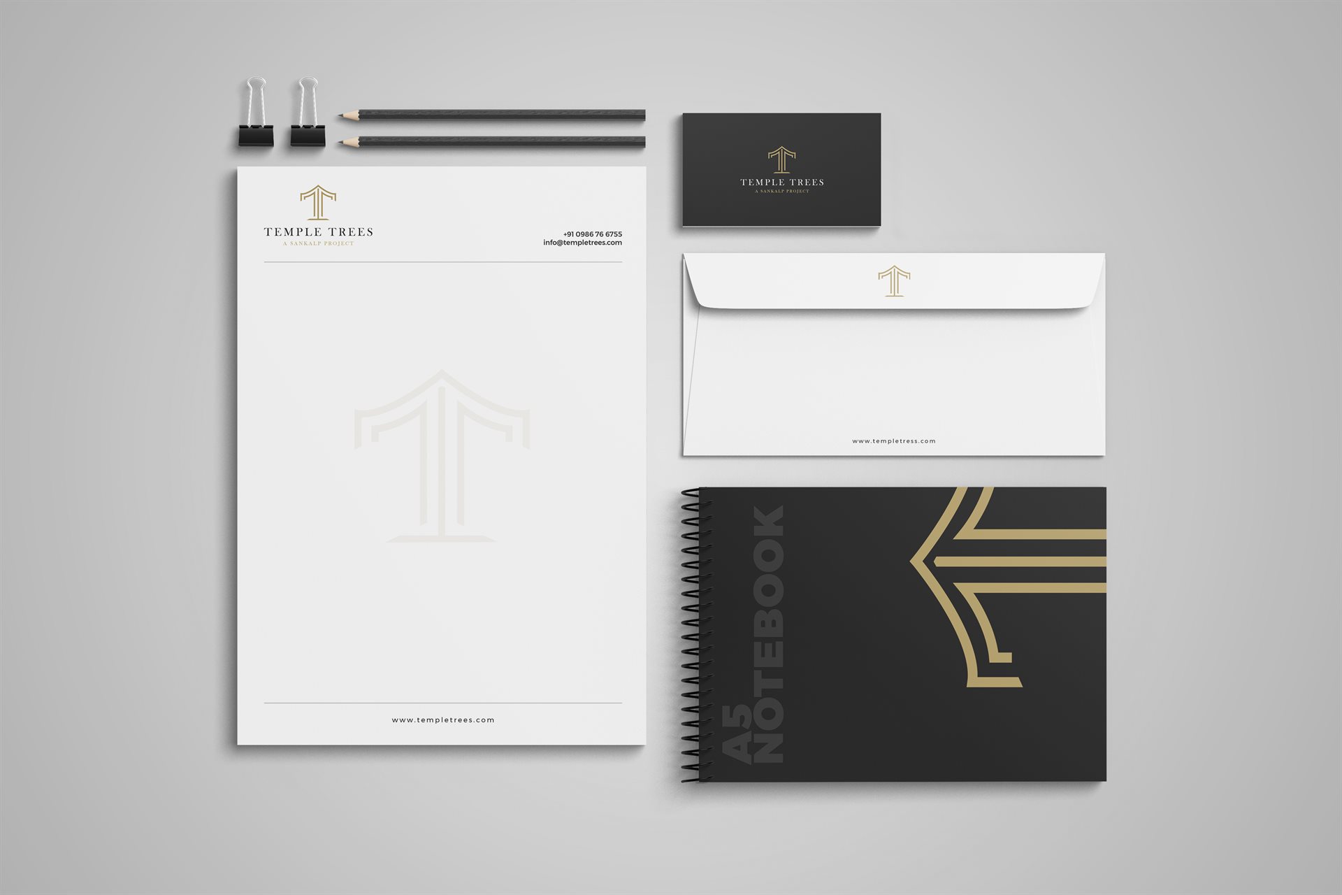 Templetrees Branding - Logo, Identity design