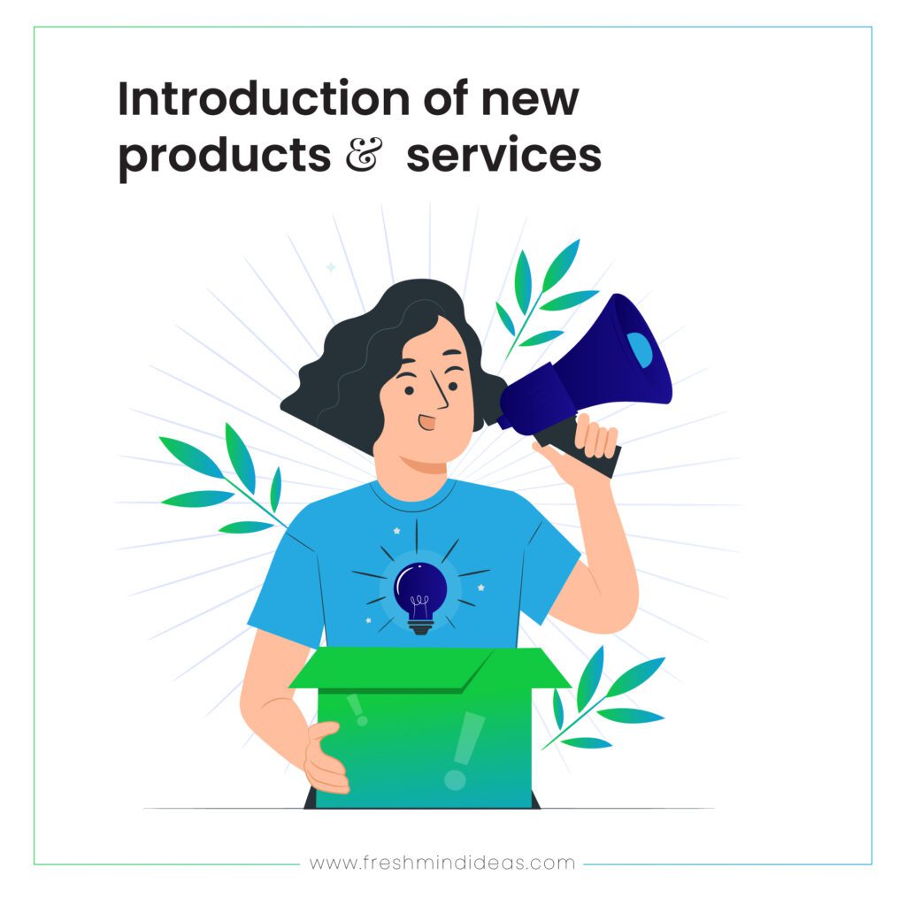 new products and services
